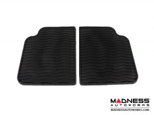 FIAT 500 Floor Mats - All Weather - Mopar - Front + Rear 